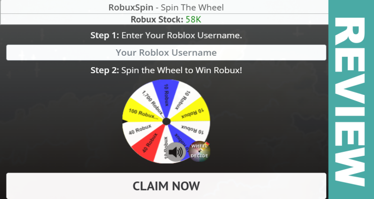 The Robux Wheel Roblox