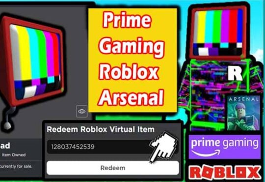 Prime Gaming Roblox Arsenal 2021..